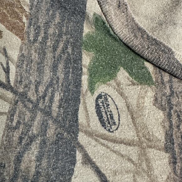 VINTAGE 90s Realtree Hardwood Camo Shirt Mens XXL 2XL Brown Camouflage Hunting - Picture 5 of 14